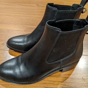 Cole Haan waterproof Chelsea boots in Black